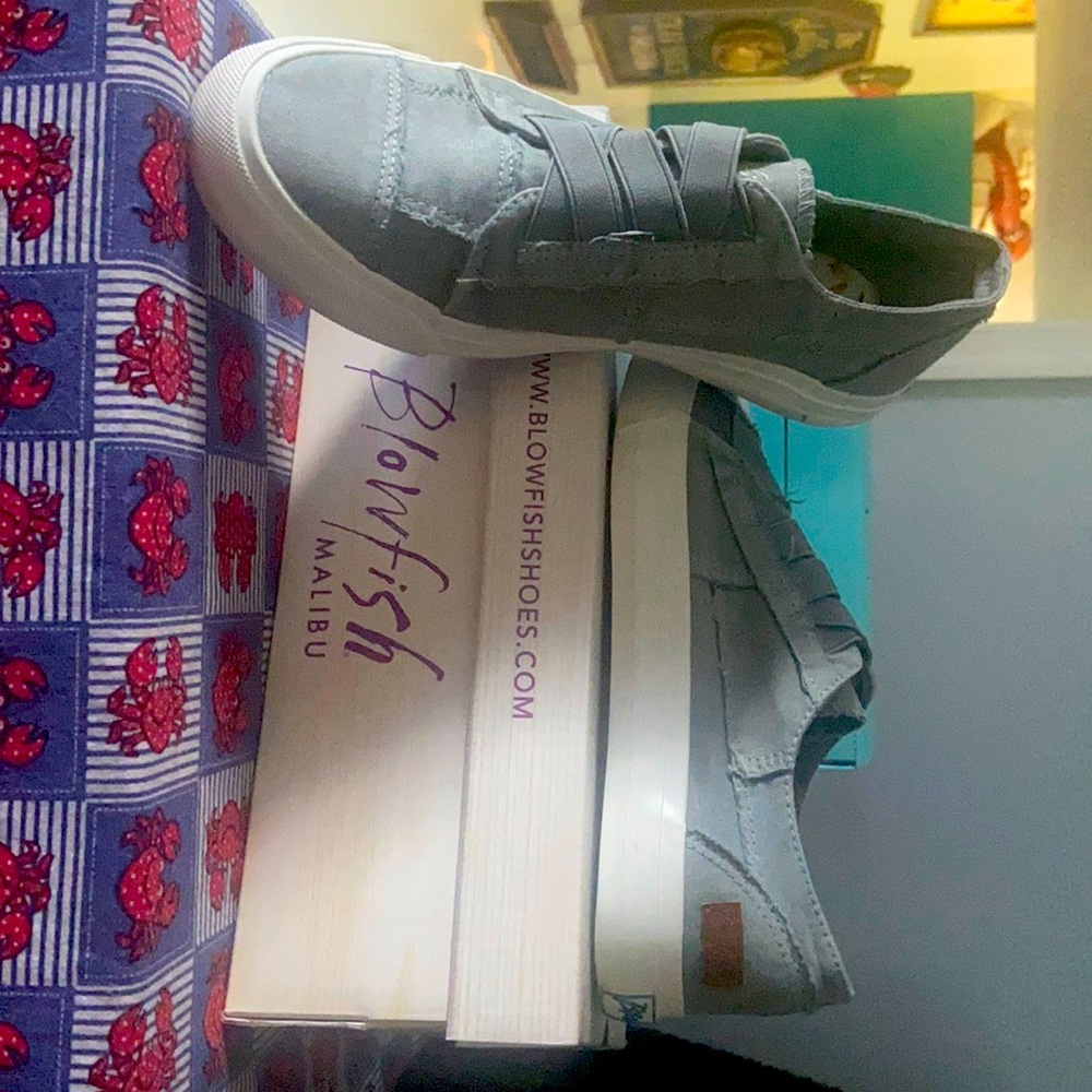 Blowfish canvas sneakers in grey